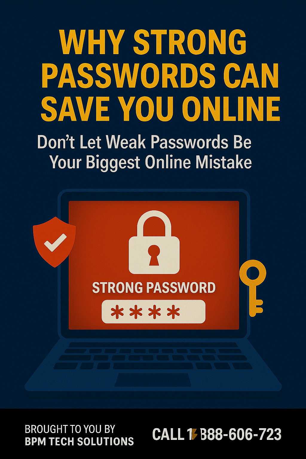 WHY STRONG PASSWORDS CAN SAVE YOU ONLINE
